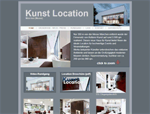 Tablet Screenshot of kunst-location.de